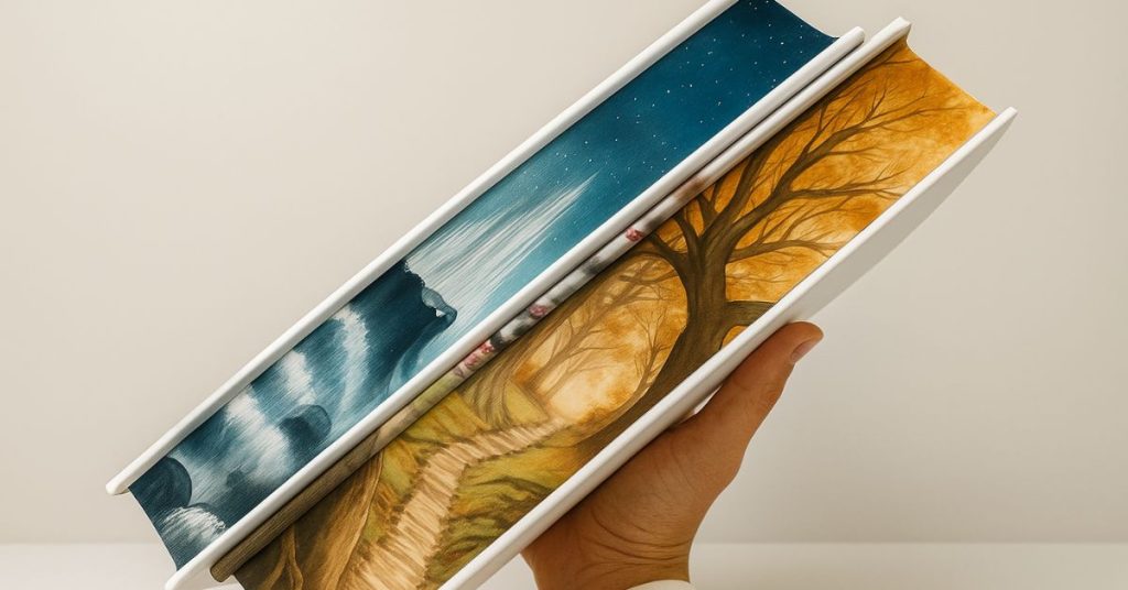 Colored book Edges