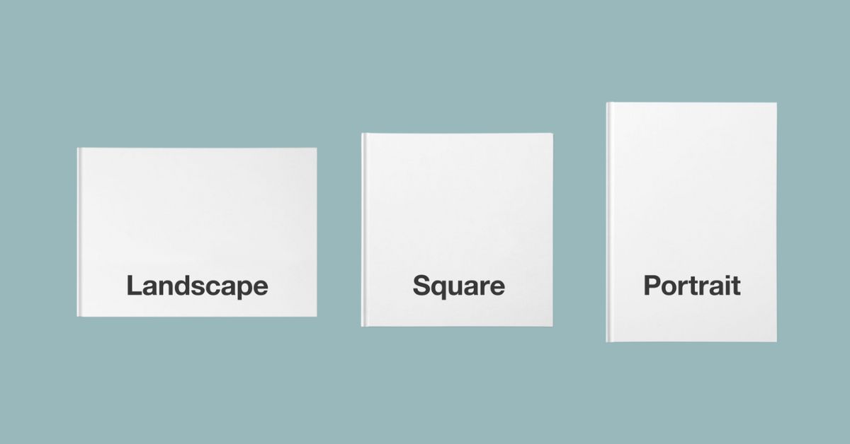 landscape vs portrait printing