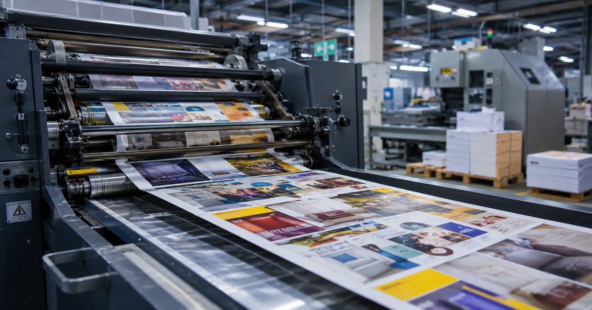 Drying Condition for Catalogue Printing